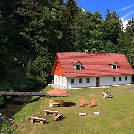 Chalupa U Prvni Skaly Chřibská Bagian luar foto