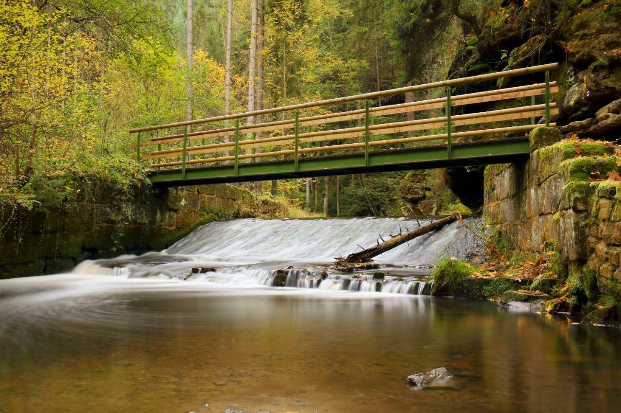 Chalupa U Prvni Skaly Chřibská Bagian luar foto