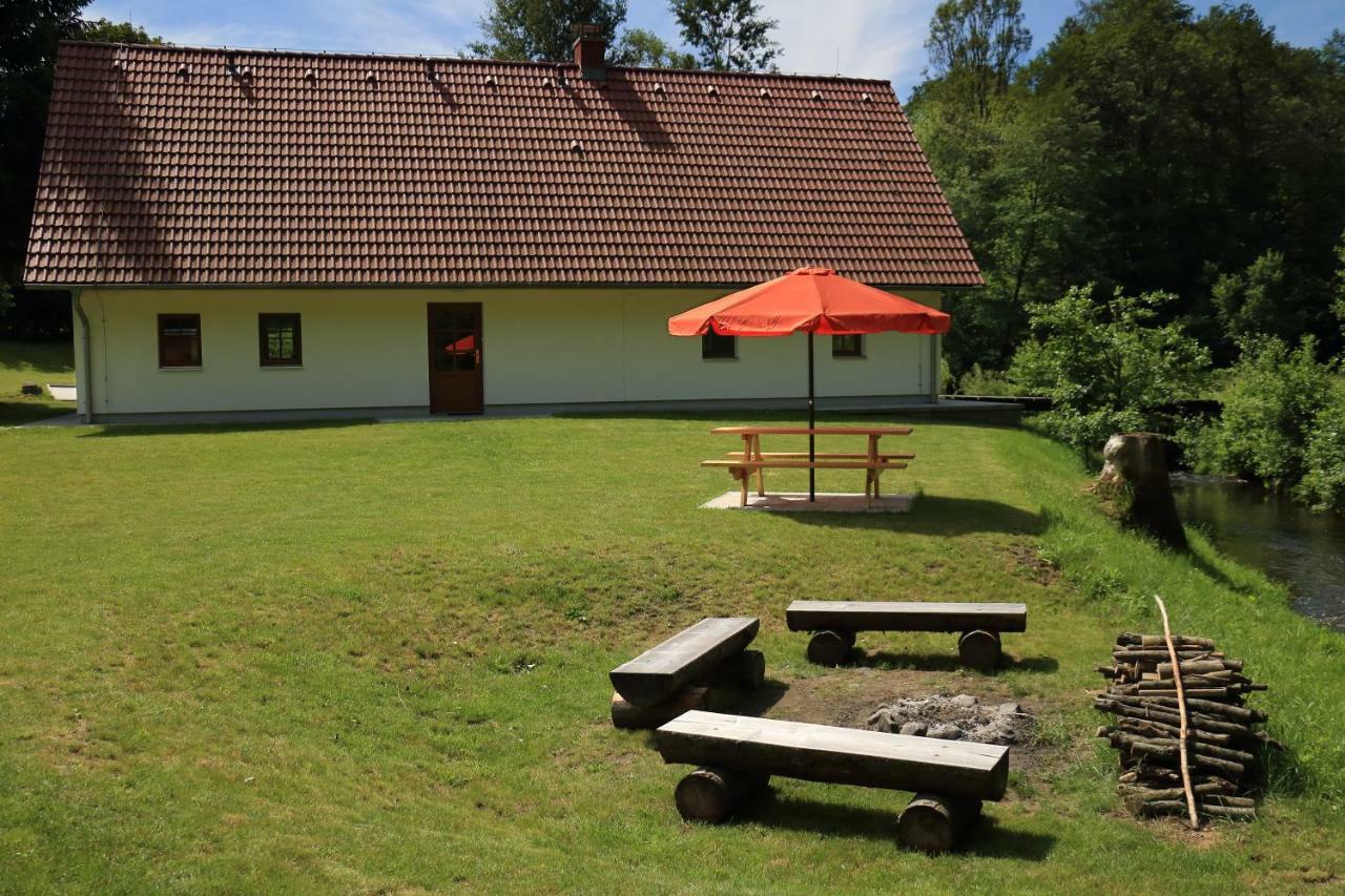 Chalupa U Prvni Skaly Chřibská Bagian luar foto