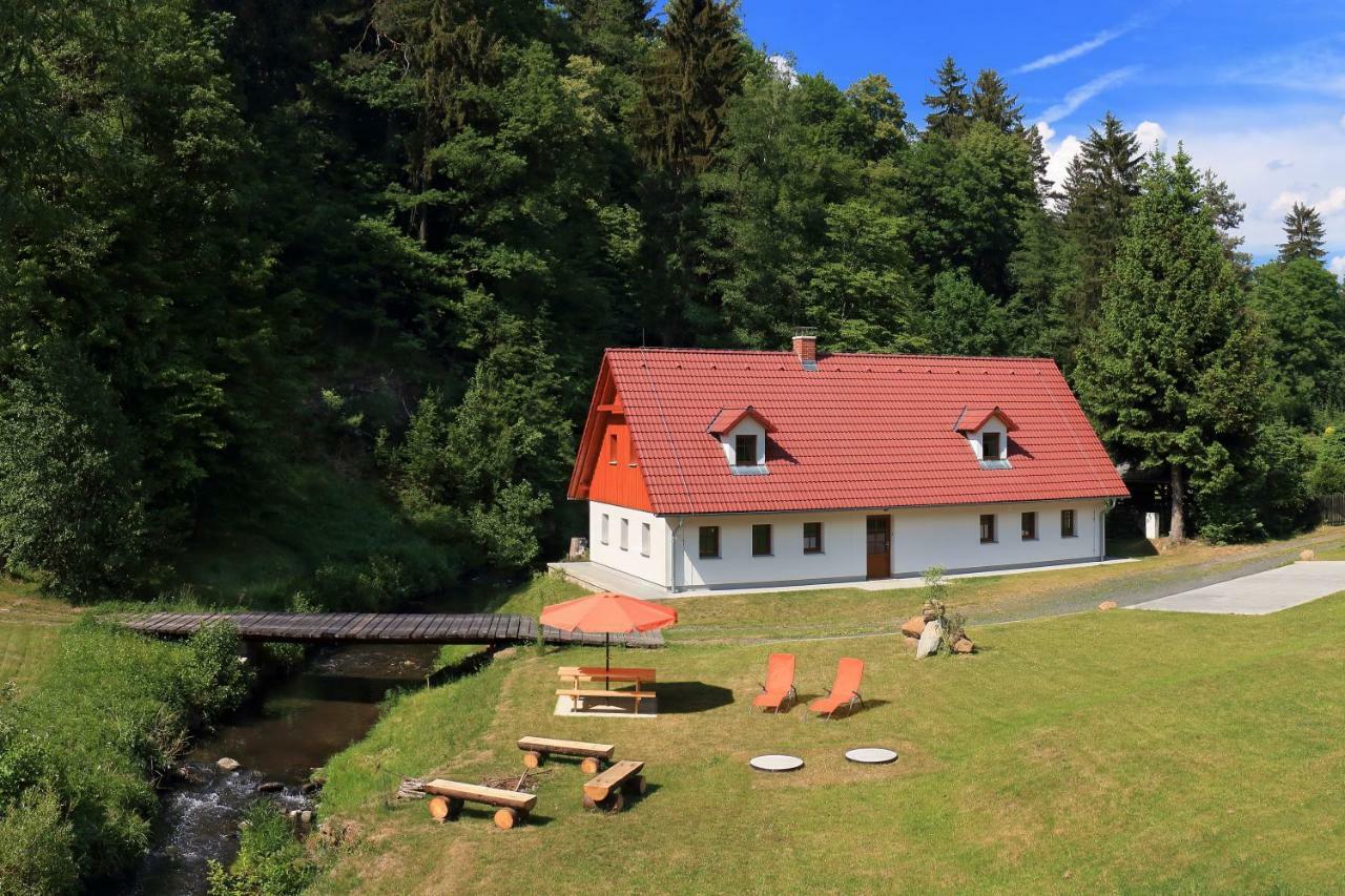 Chalupa U Prvni Skaly Chřibská Bagian luar foto